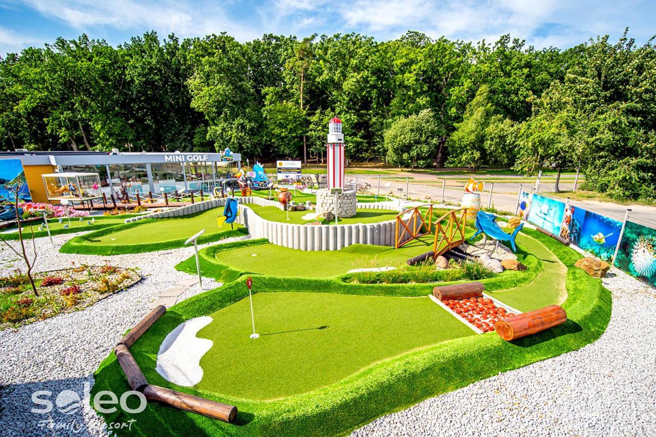 Soleo Family Resort - Domki 3 Min Od Morza - 3 Baseny, 4 Jacuzzi, Sauna, Animacje, Malpi Gaj, 3 Sale Zabaw, 4 Place Zabaw, 2 Restauracje רבאל מראה חיצוני תמונה